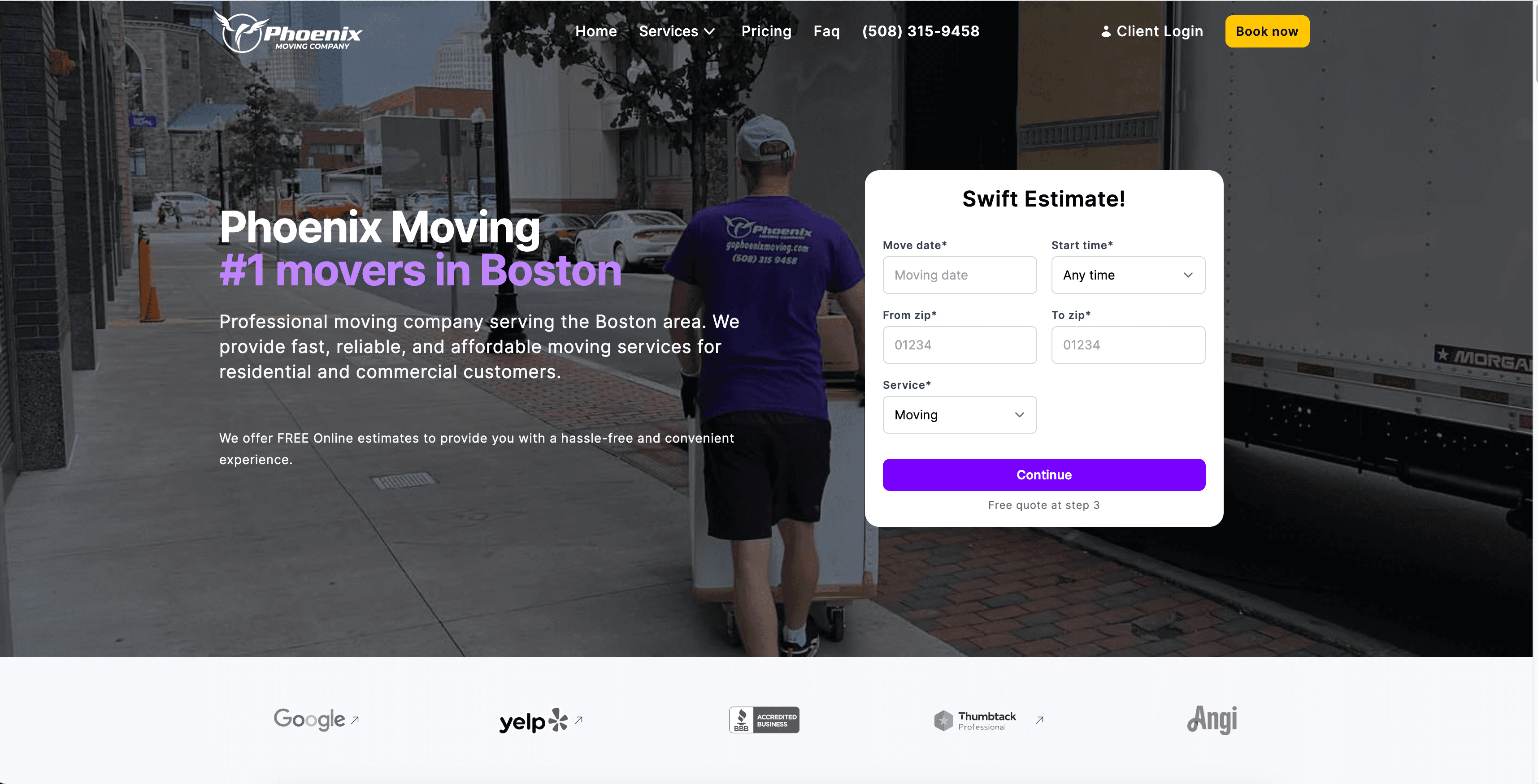 Phoenix Moving Boston